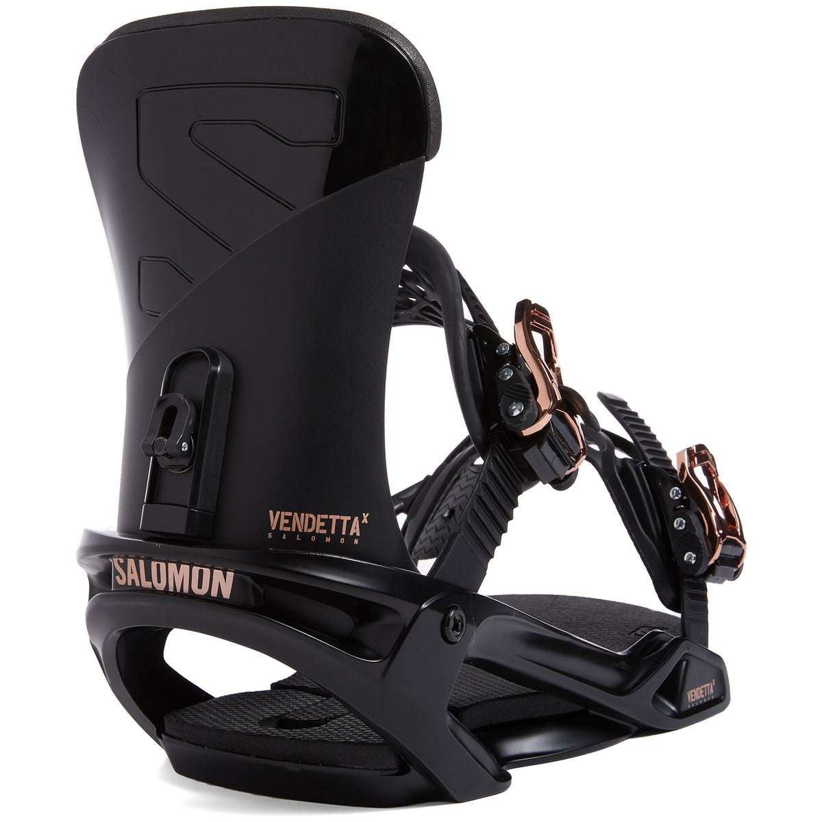 Salomon Vendetta X Snowboard Bindings - Women's 2023 Black