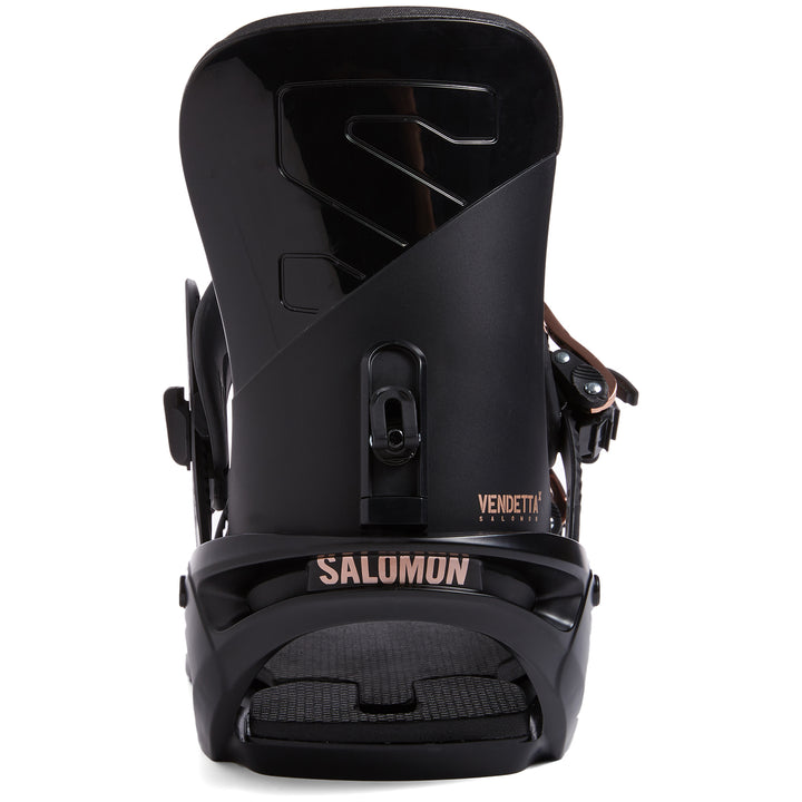 Salomon Vendetta X Snowboard Bindings - Women's 2023 Black