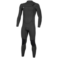O'Neill 4/3 Ninja Chest Zip Wetsuit Black/Black::Black/Black