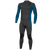 O'Neill 4/3 Ninja Chest Zip Wetsuit - Kids' Black/Ultra Blue/Dayglow
