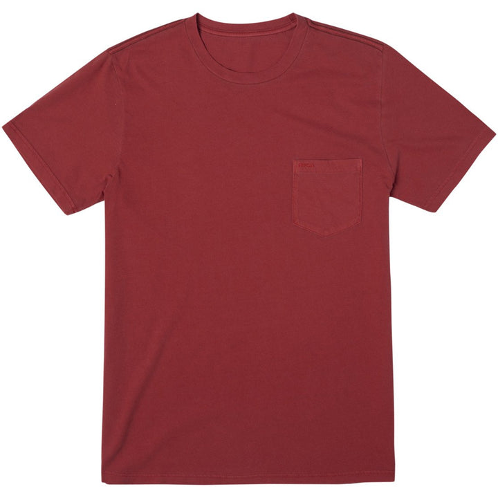 RVCA PTC Pigment Pocket T-Shirt - Men's Chili