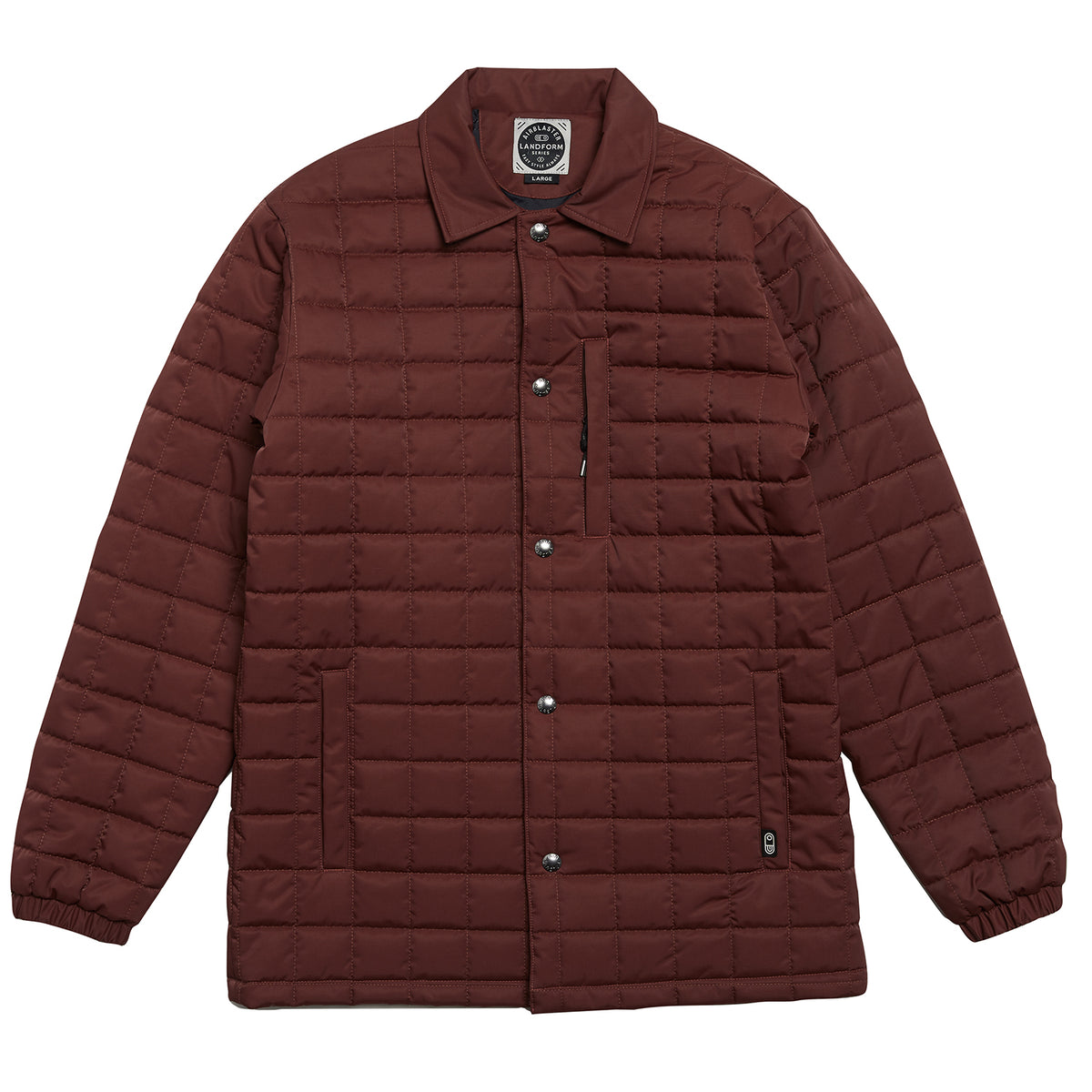 Airblaster Quilted Shirt Jack - Men's Mahogany.