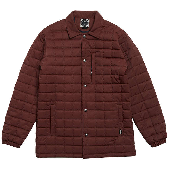 Airblaster Quilted Shirt Jack - Men's Mahogany.