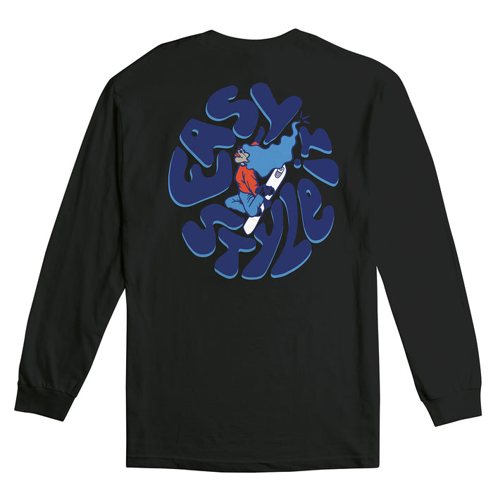 Airblaster Easy Style Long-Sleeve T-Shirt - Men's Black.