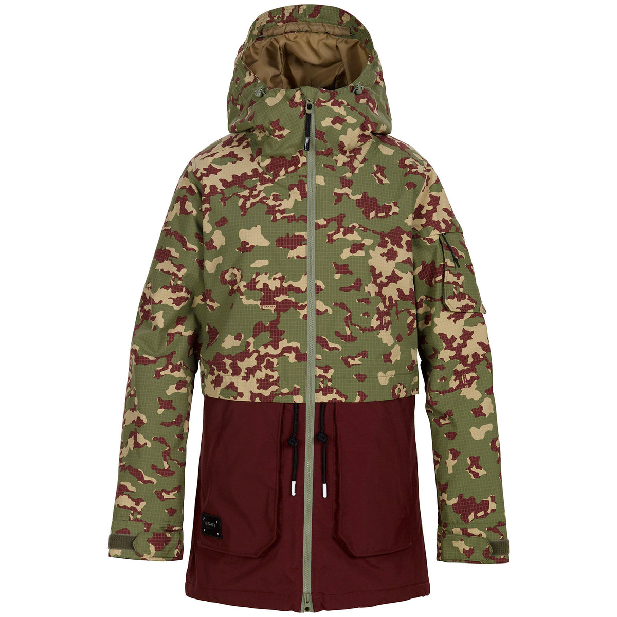 Armada Lisbon Insulated Jacket - Women's Burgundy Camo