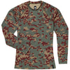 Burgundy Camo