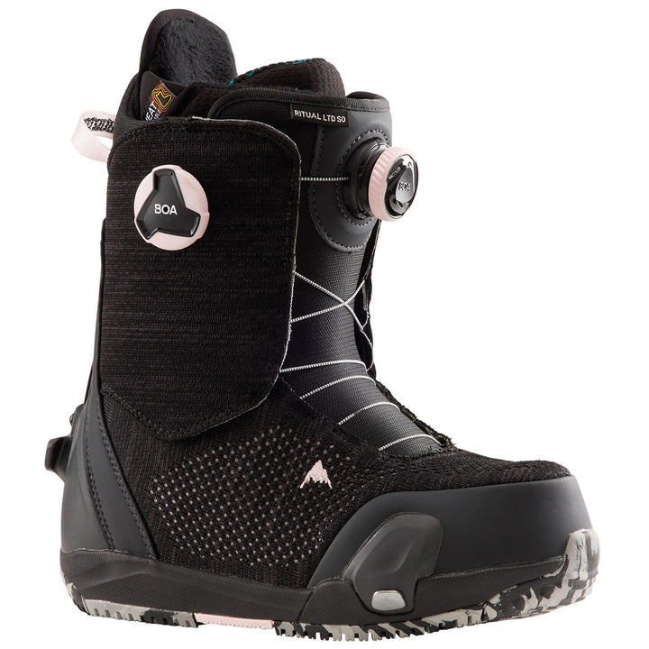Burton Ritual LTD Step On Snowboard Boots - Women's 2022 Dark Gray/Pink