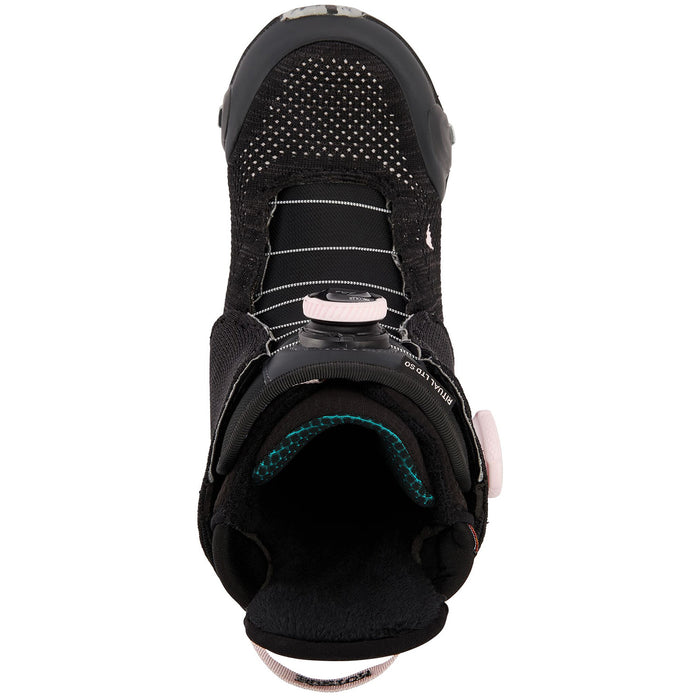 Burton Ritual LTD Step On Snowboard Boots - Women's 2022 Dark Gray/Pink