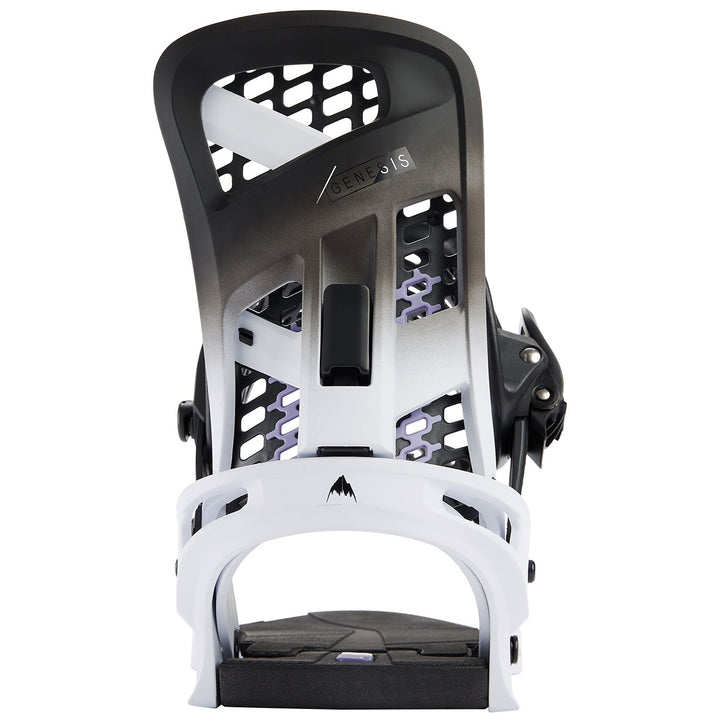 Burton Genesis Snowboard Bindings 2022 White/Black
