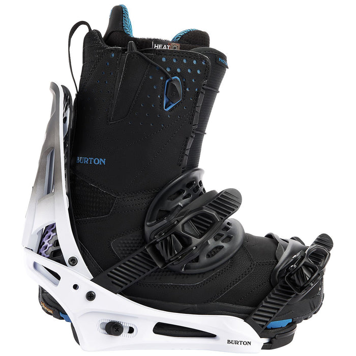 Burton Genesis Snowboard Bindings 2022 White/Black