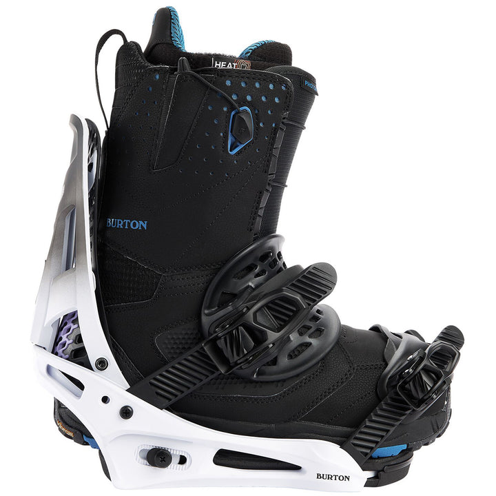 Burton Genesis Snowboard Bindings 2022 White/Black
