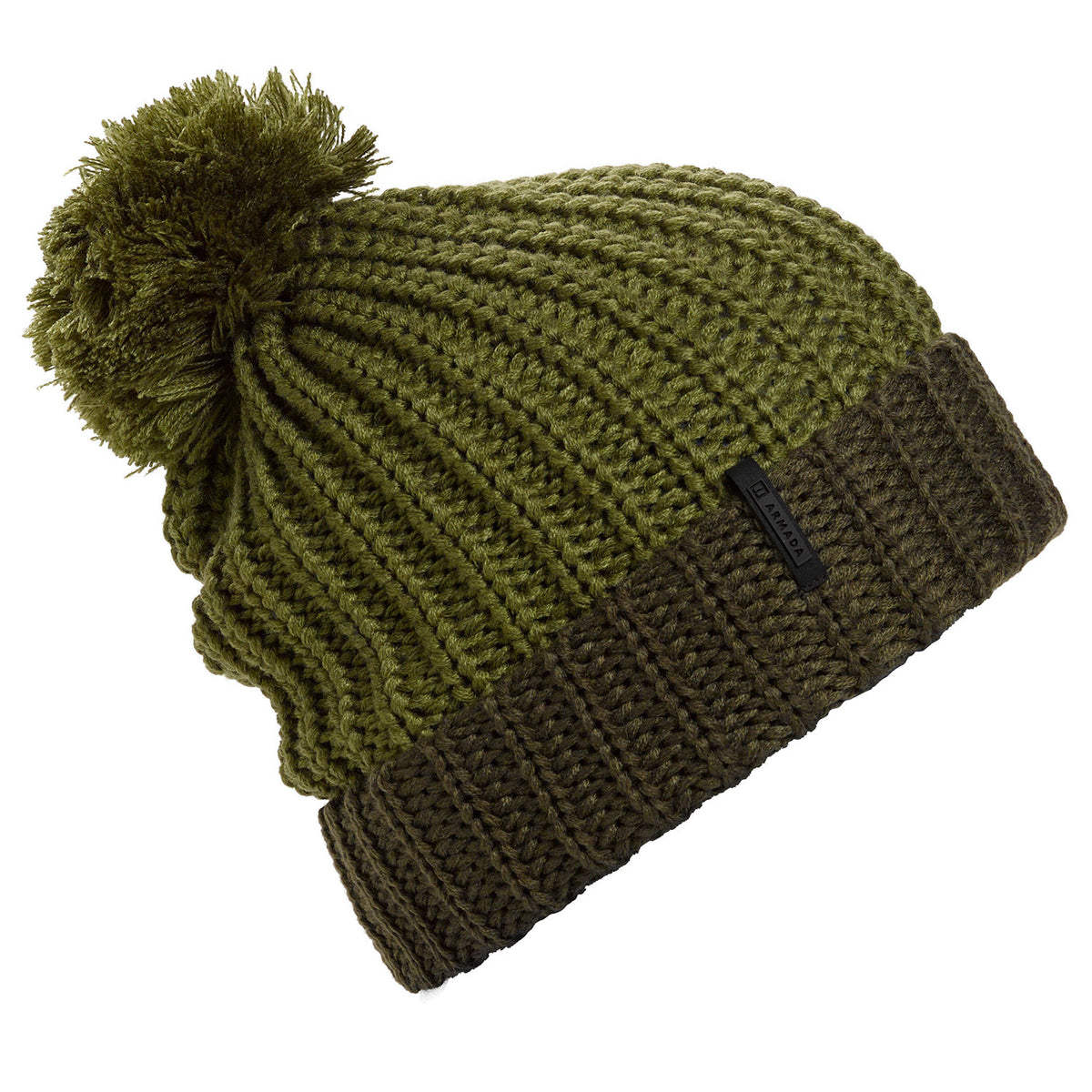 Armada Chunk Pom Beanie Fatigue