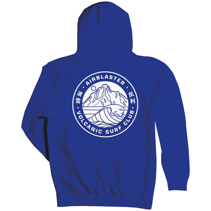 Airblaster Volcanic Surf Club Hoodie - Men's Royal