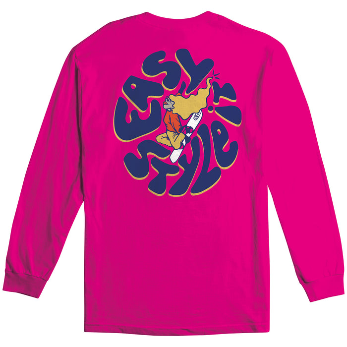 Airblaster Easy Style Long-Sleeve T-Shirt - Men's Berry
