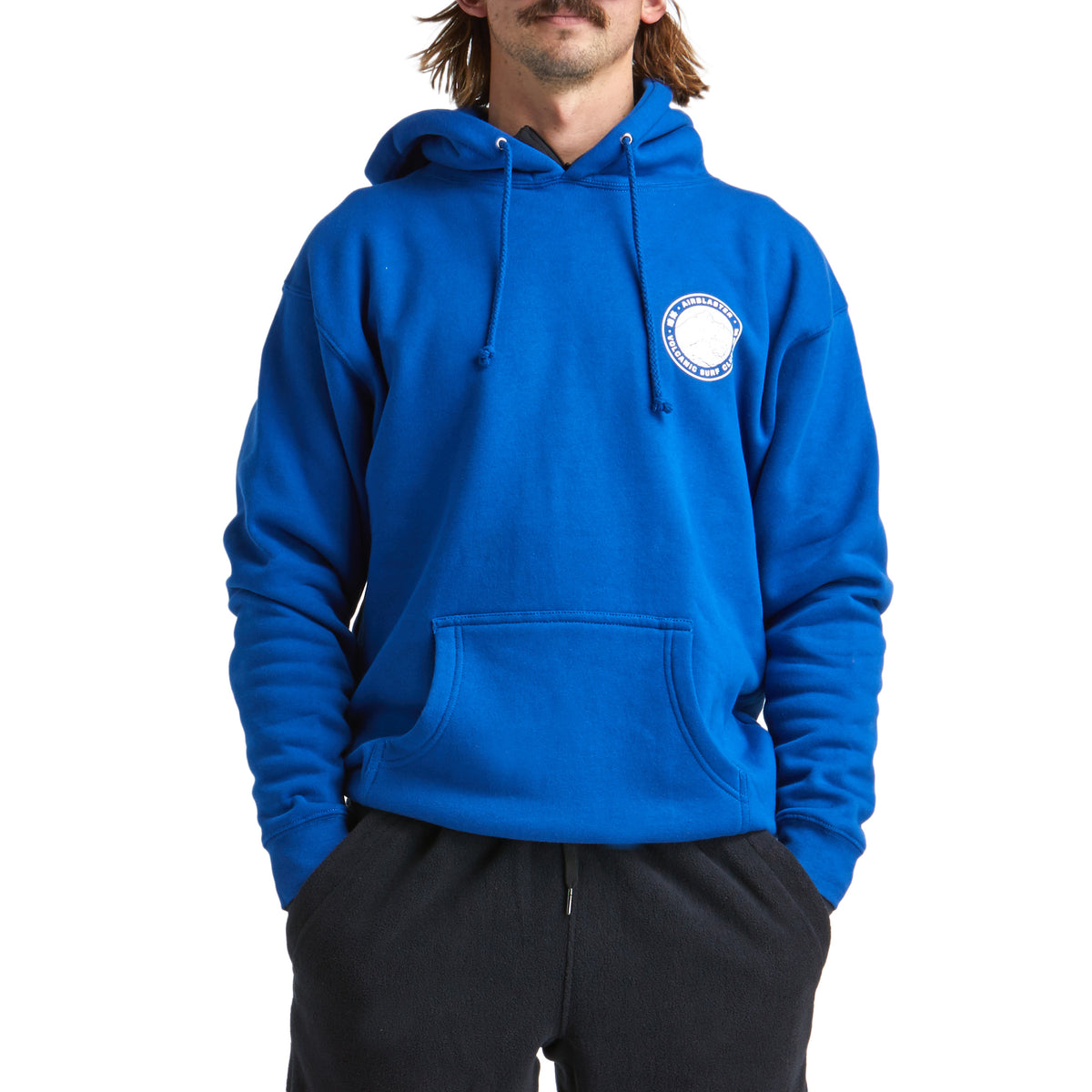 Airblaster Volcanic Surf Club Hoodie - Men's Royal