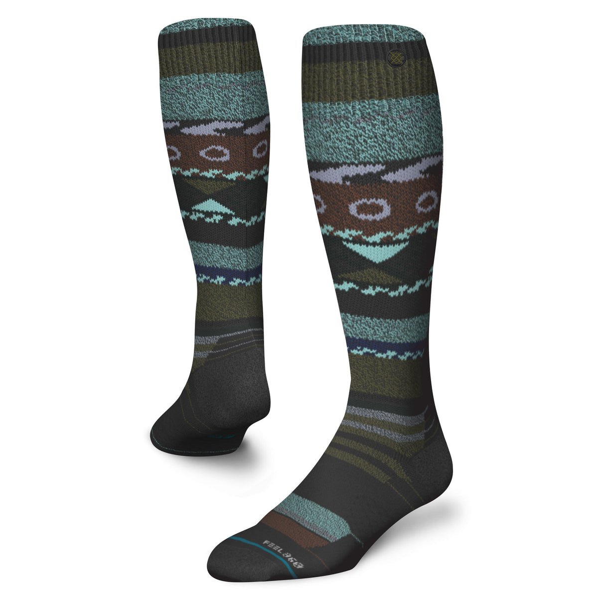 Stance Top Trail Snow Socks Black