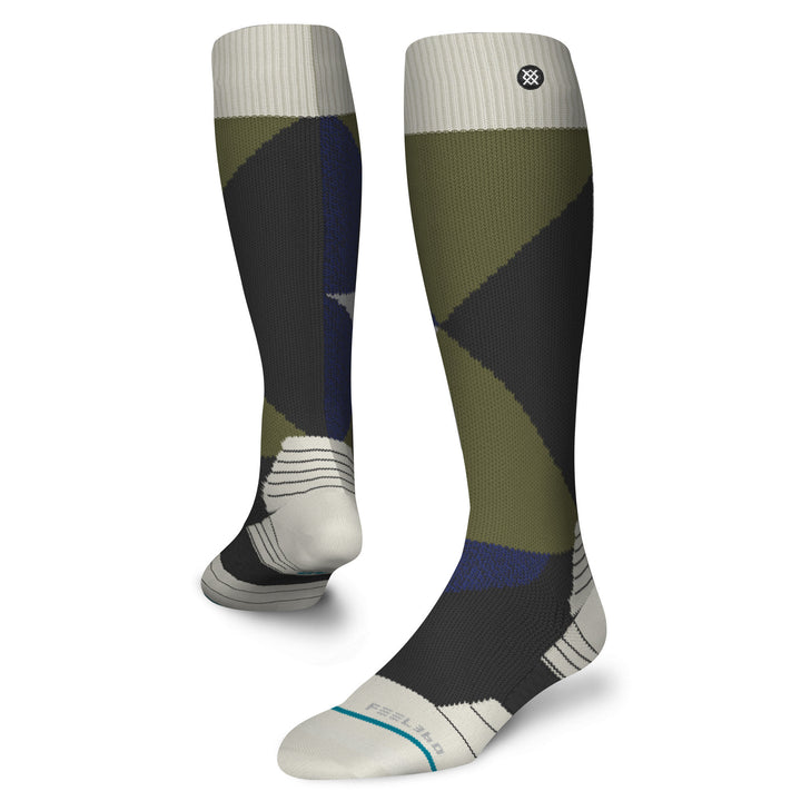 Stance Depths Snow Socks Off White