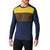 Smartwool Classic Thermal Merino Base Layer Colorblock Crew Top - Men's Deep Navy/Military Olive Heather