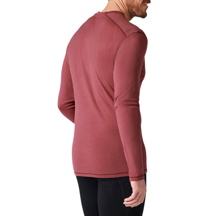 Smartwool Classic Thermal Merino Base Layer Plant-Based Dye Logo Crew Top - Men's Masala