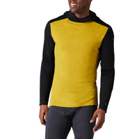 Smartwool Classic Thermal Merino Base Layer Hoodie - Men's Golden Olive/Black::Golden Olive/Black