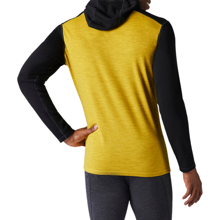 Smartwool Classic Thermal Merino Base Layer Hoodie - Men's Golden Olive/Black