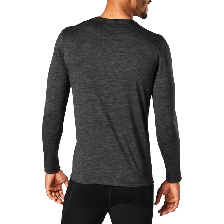 Smartwool Classic All-Season Merino Base Layer Long Sleeve Top - Men's Iron Heather