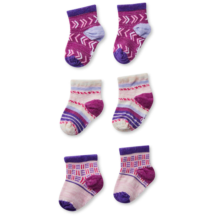Smartwool Baby Bootie Batch Socks - Infants' Pink Nectar