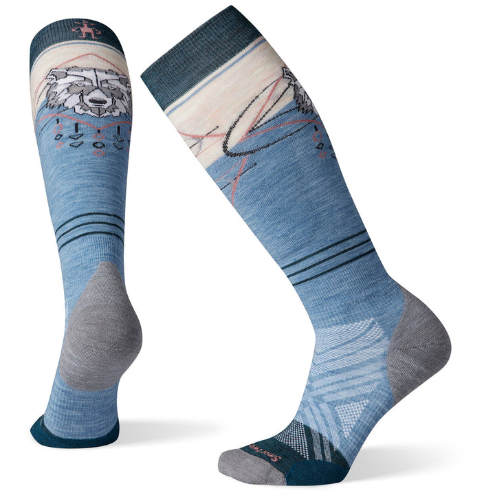 Smartwool Athlete Edition Freeski OTC Socks - Women's Moonbeam