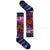 Smartwool Performance Junior Ski Zero Cushion Mountain Print OTC Socks - Kids' Deep Navy