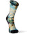 Smartwool Performance Hike Light Cushion Mountain Print Crew Socks - Unisex Mist Blue