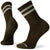 Smartwool Athletic Targeted Cushion Stripe Crew Socks - Unisex Military Olive