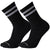 Smartwool Athletic Targeted Cushion Stripe Crew 2-Pack Socks - Unisex Black