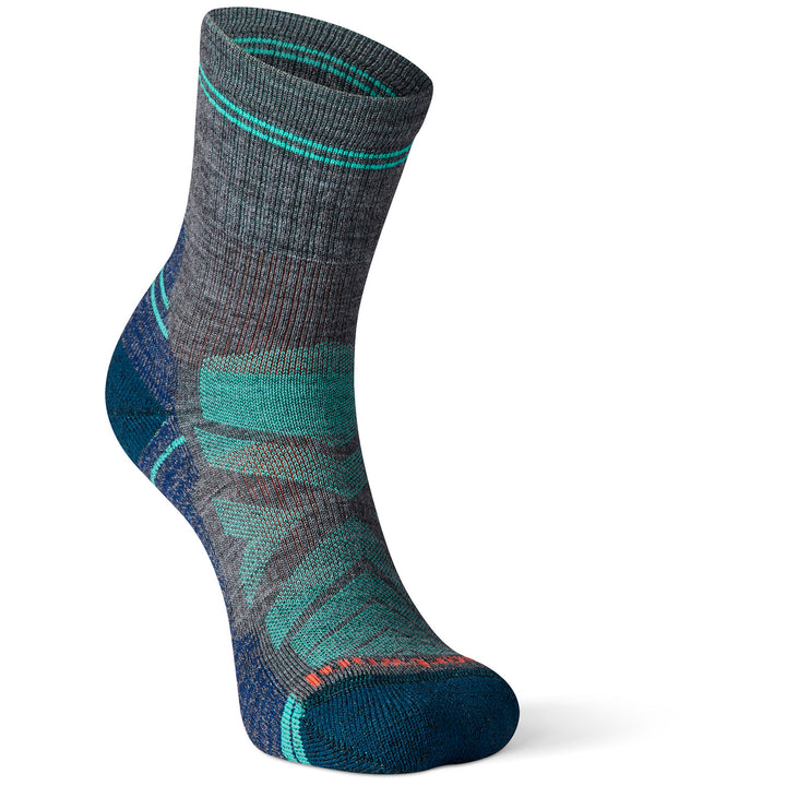 Smartwool Performance Hike Light Cushion Mid Crew Socks - Women's Medium Gray