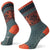 Smartwool Everyday Popcorn Snowflake Pattern Crew Socks - Women's Twilight Blue