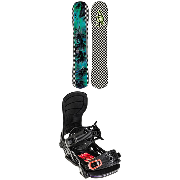 Lib Tech Magic BM C2 Snowboard 2022 + Bent Metal Transfer Snowboard Bindings 2022