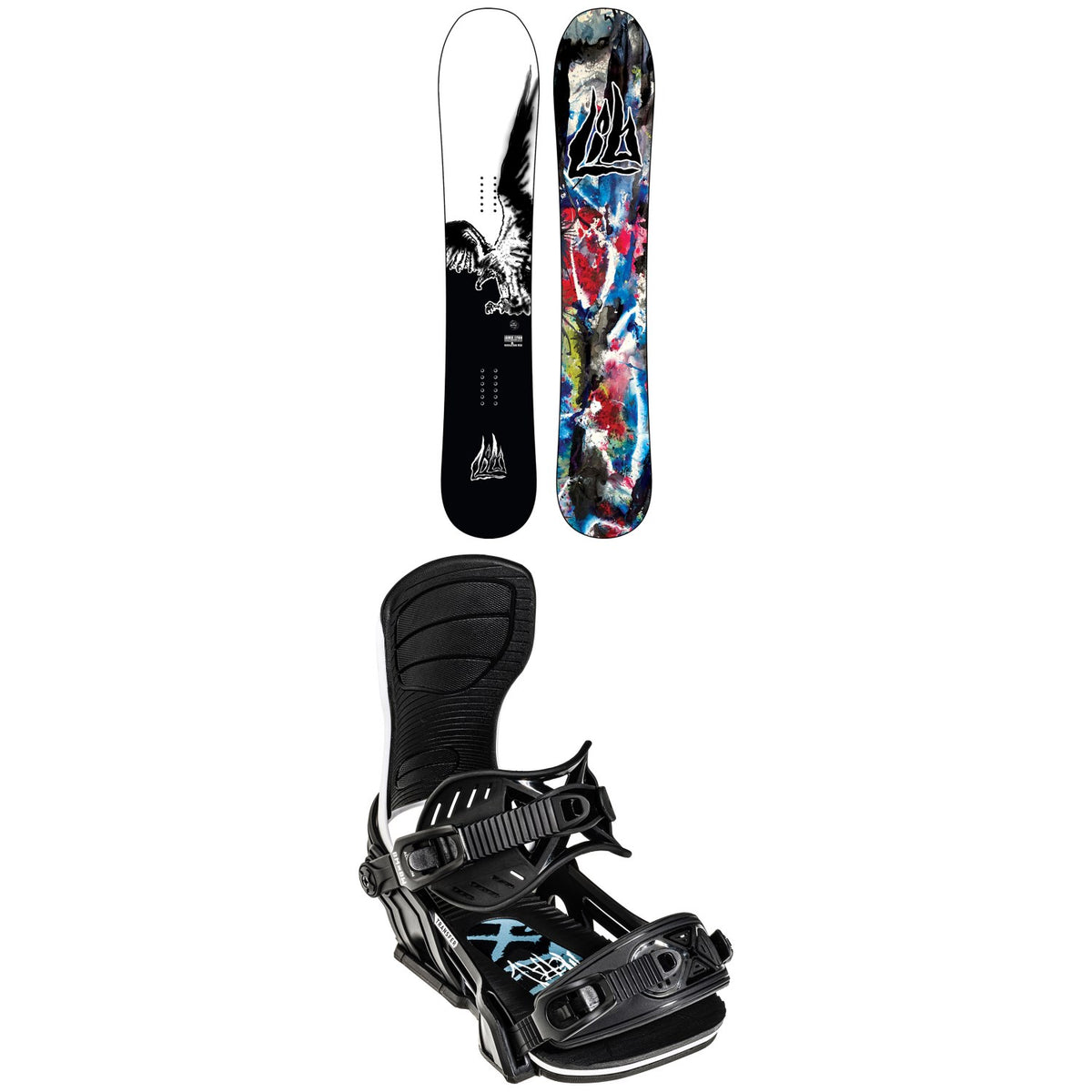 Lib Tech Jamie Lynn C3 Snowboard 2022 + Bent Metal Transfer Snowboard Bindings 2022