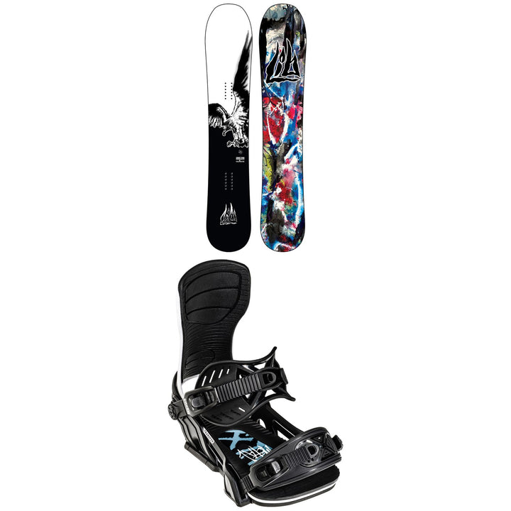 Lib Tech Jamie Lynn C3 Snowboard 2022 + Bent Metal Transfer Snowboard Bindings 2022