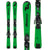 Nordica Team J R Skis + Jr 4.5 FDT Ski Bindings - Toddlers' 2021 Green/Black