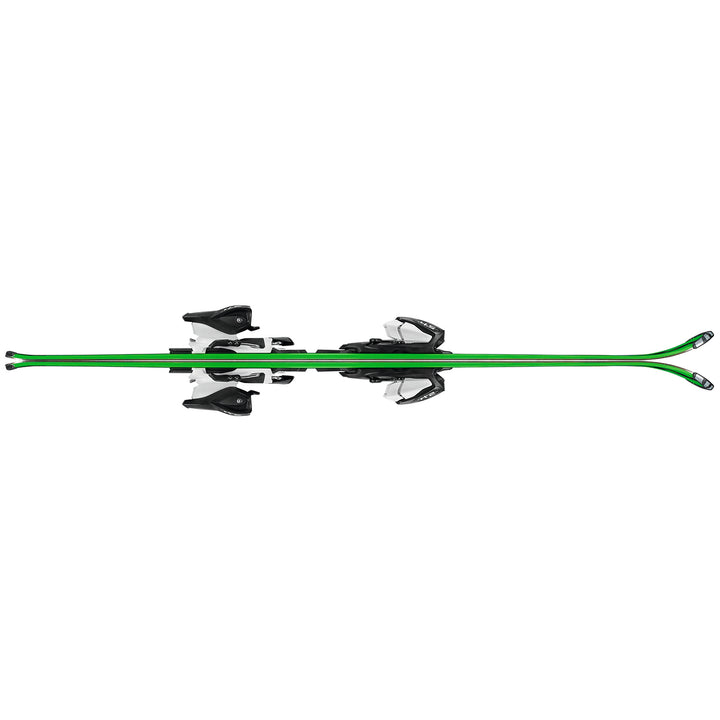 Nordica Team J R Skis + Jr 4.5 FDT Ski Bindings - Toddlers' 2021 Green/Black