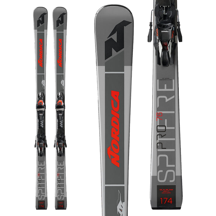 Nordica Dobermann Spitfire Pro 76 Skis + TPX 12 FDT Ski Bindings 2021