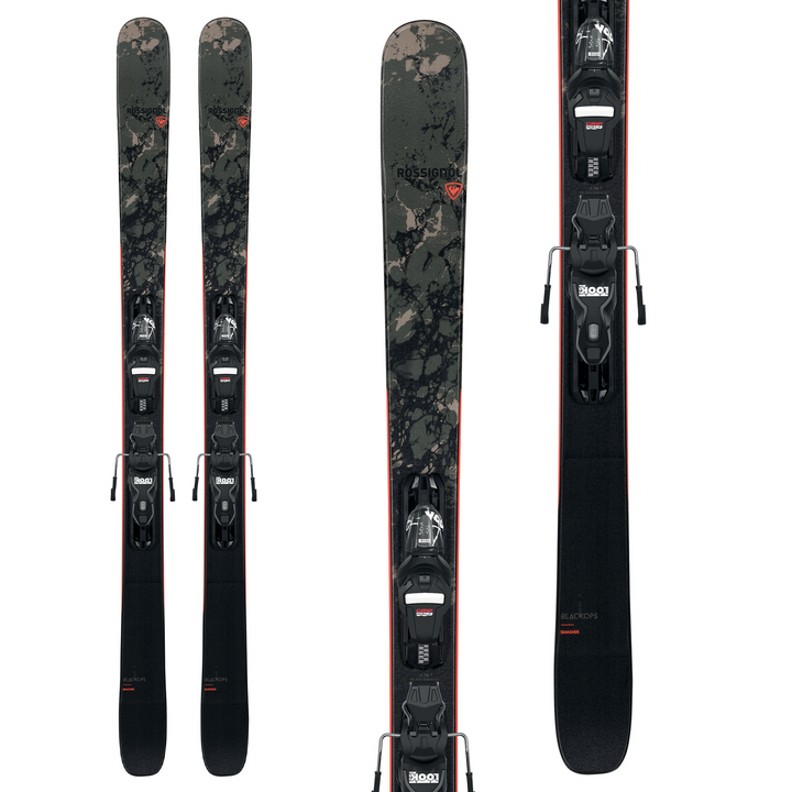 Rossignol Black Ops Smasher Skis + Xpress 10 GW Bindings 2022