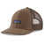 Patagonia P-6 Label LoPro UnTrucker Hat Topsoil Brown