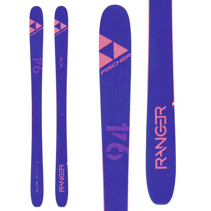 Fischer Ranger 94 FR Skis 2022 Purple