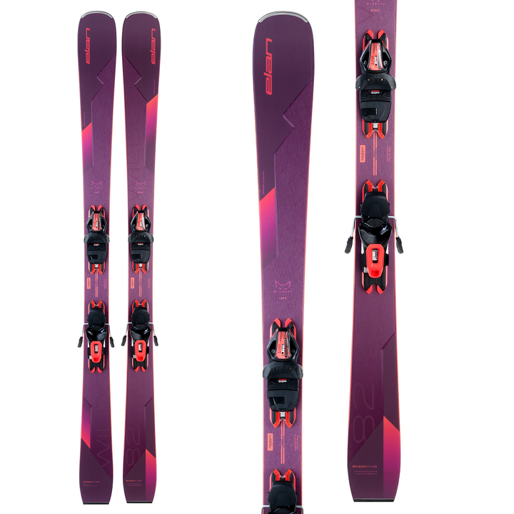 Elan Wildcat 82 C Skis + ELW 9.0 GW Bindings - Women's 2022