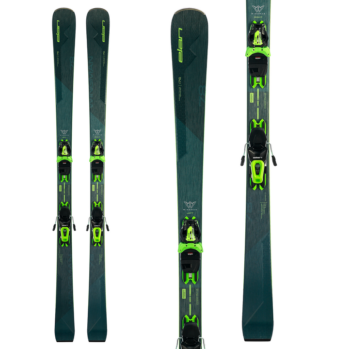 Elan Wingman 78 Ti Skis + PS ELX 11.0 GW Bindings 2023