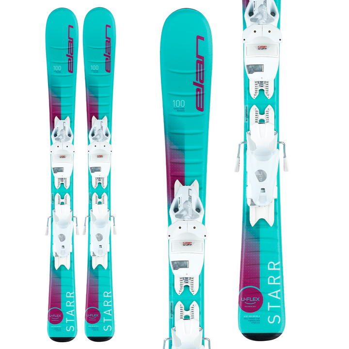 Elan Starr QS Skis + EL 7.5 GW Shift Bindings - Girls' 2022