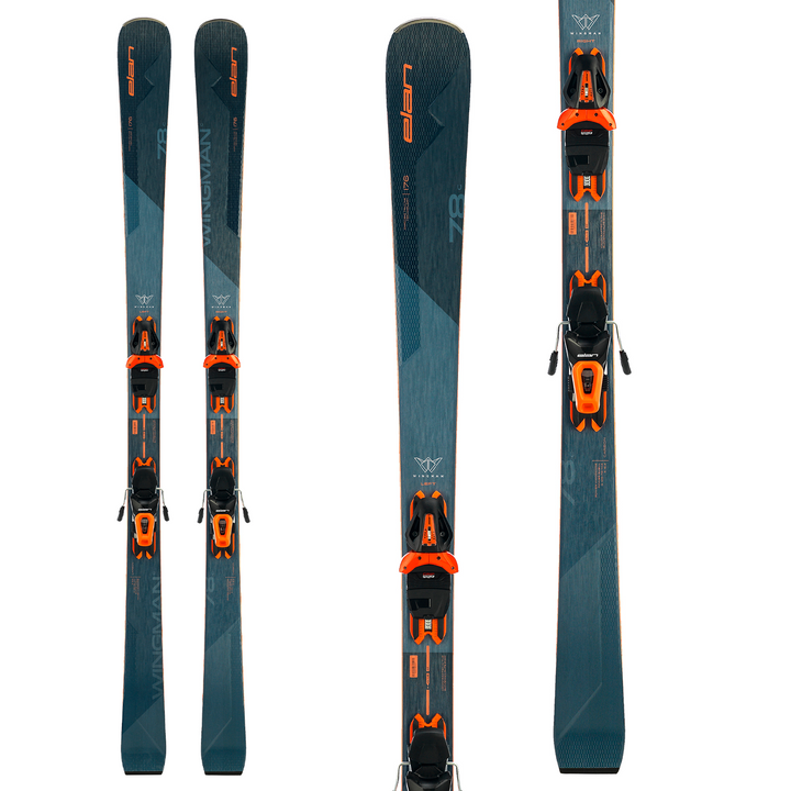 Elan Wingman 78 C Skis + PS ELX 10.0 GW Bindings 2023