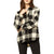Billabong Forge Flannel - Women's White/Black