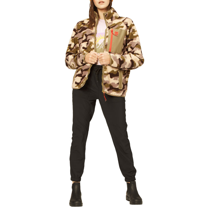 Billabong Switchback Full Zip Fleece - Women's Sage