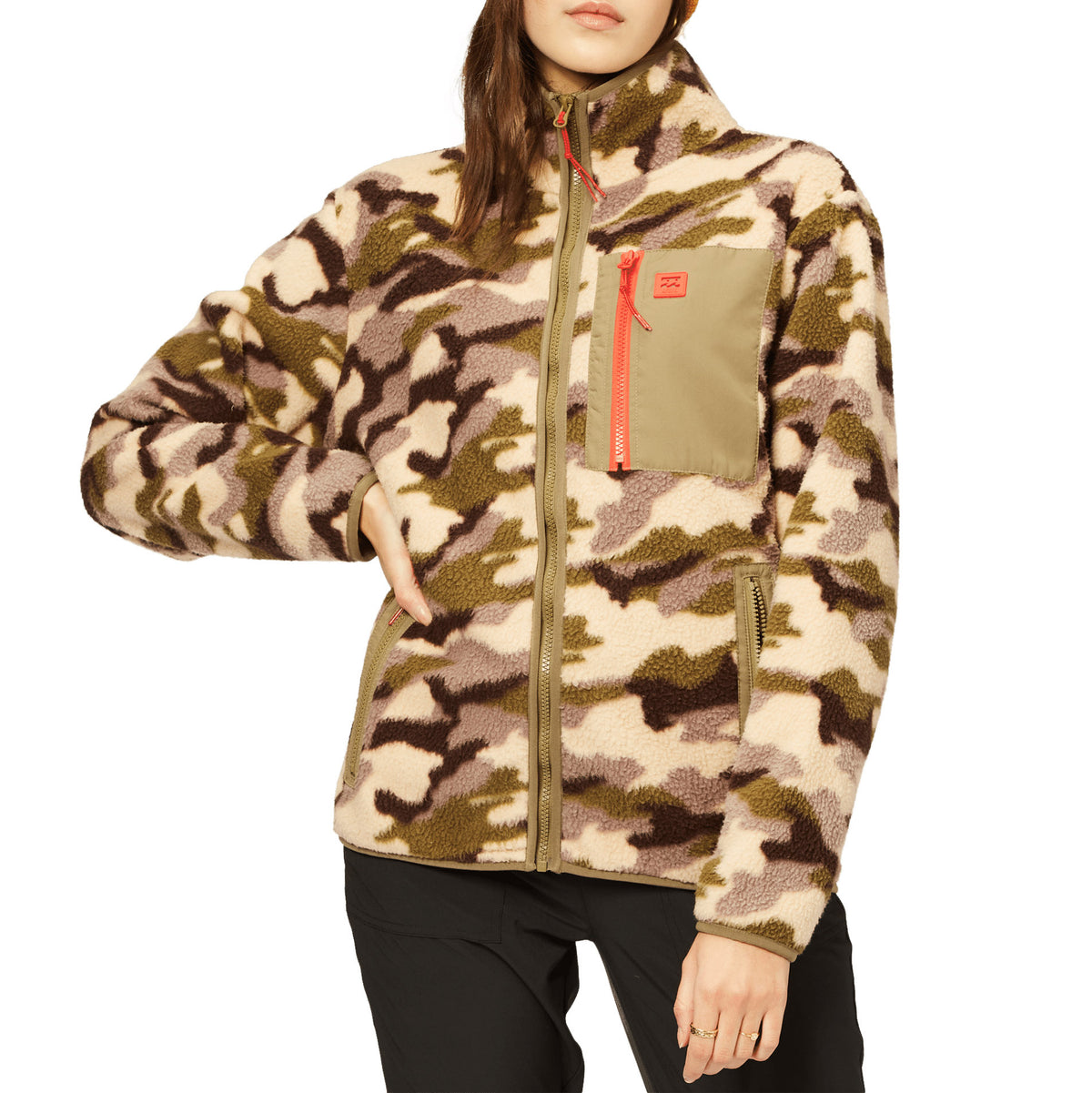 Billabong Switchback Full Zip Fleece - Women's Sage